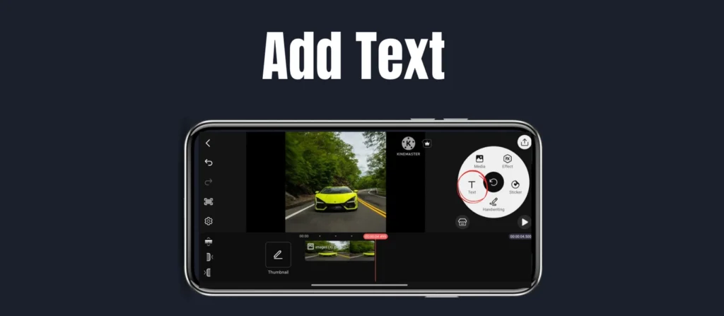 Kinemaster Tutorials export add text image