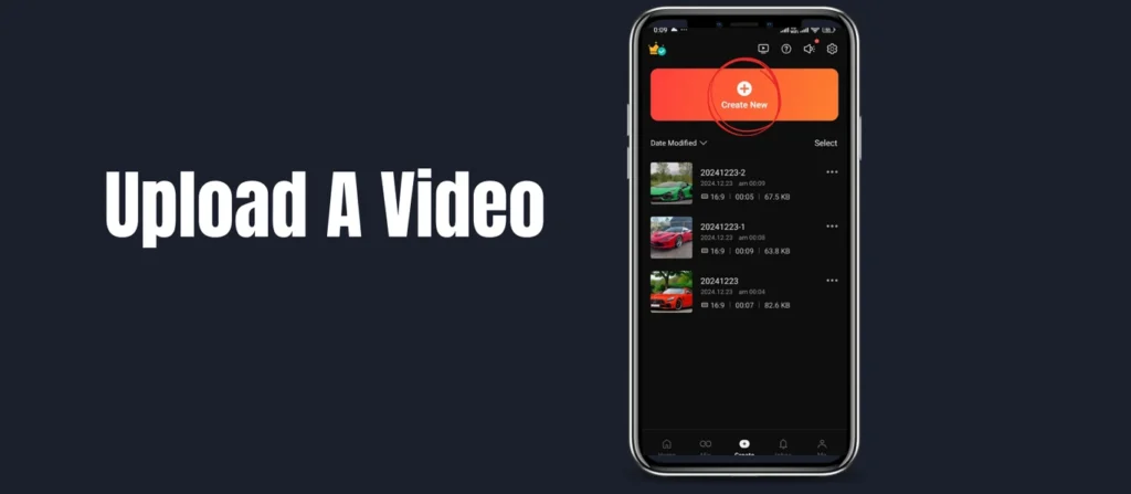 Kinemaster Tutorials upload video image